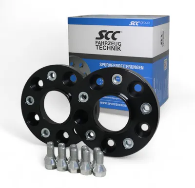 Produktbild von SCC Spurverbreiterungen Spurplatten 2x30mm 13051BWS für Mercedes-Benz G Distanzscheiben