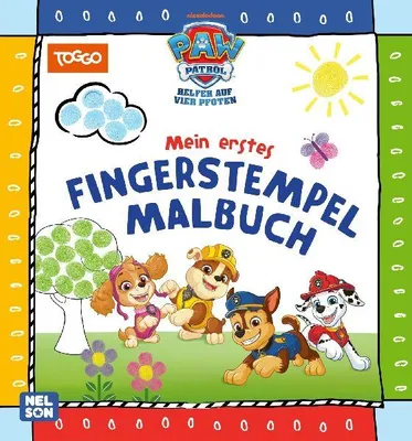Produktbild von PAW Patrol Kindergartenheft: Mein erstes Fingerstempel-Malbuch