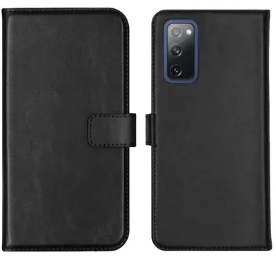 Imagen del producto de Funda de Cuero Auténtico tipo Libro para Samsung Galaxy S20 FE -