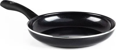 Immagine prodotto di Padella in Vetroceramica a induzione da 24 cm, senza PFAS, nera, non richiede detergenti, 24 cm