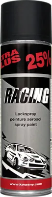 Produktbild von Auto-K Racing Lackspray tiefschwarz matt Aktionsgröße 500ml