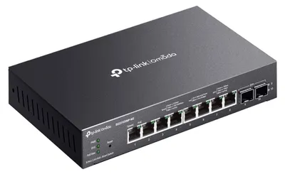 Produktbild von TP-Link Omada SG2210XMP-M2 V1.6 - Switch - L2+ - Smart - 8 x 100/1000/2.5G (PoE+) + 2 x 10Gb Ethernet SFP+ - Desktop, wandmontierbar - PoE+ (160 W)