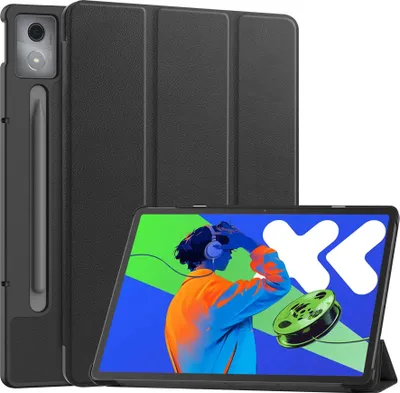Zdjęcie produktu dla Pokrowiec na tablet Lenovo Xiaoxin Pad Pro 12.7 2025 cali Smart Cover Case z funkcją podstawki i automatycznym usypianiem/budzeniem