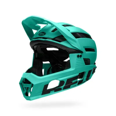 Produktbild von Bell Super Air R Spherical Fahrradhelm matte turquoise/black Bell Super Air R Spherical Fahrradhelm matte turquoise/black - M