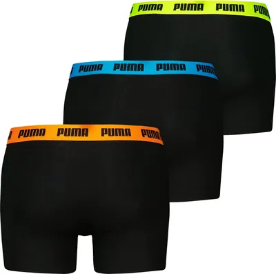Zdjęcie produktu dla PUMA MĘSKIE BOXERKI NA CO DZIEŃ, 3 szt., S 006 Black Pop 006 Black Pop L