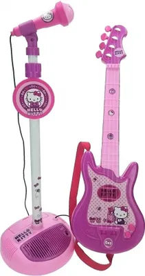 Produktbild von Hello Kitty Gitarren- und Mikrofonset