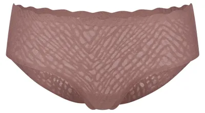 Image de Boxer rétro sloggi pour femme Blue ZERO Feel Bliss cacao - taille M