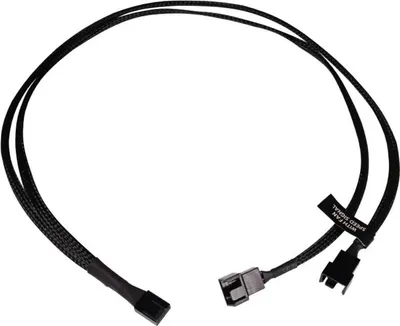 Zdjęcie produktu dla Alphacool 18678, Kabel rozgałęźnika RGB, Plastik, Czarny, 4-pin, 600 mm, 1 szt.