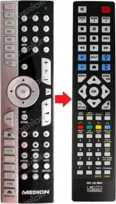 Produktbild von Ersastz Fernbedienung für Medion MD84320 - P70006