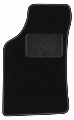 Produktbild von Fahrermatte Velours für Citroen AX 1986-1998 (Schrägheck) – 1-tlg, Schwarz, passgenau – Wielganizator LUX