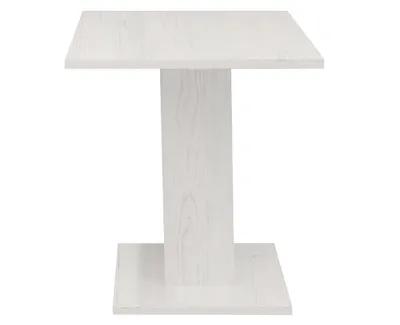 Obrázek produktu pro Säulen-Esstisch >Tip< in pino aurelio (weissholz) Imitace - 80x76x80cm (BxHxT)