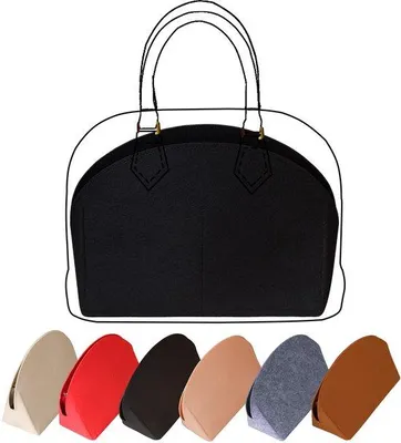 Immagine prodotto di Organizer nero per borsa, interno della borsa Alma