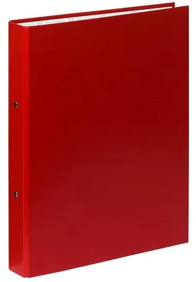 Produktbild von Exacompta Ringbuch PP A4 2-Ringe 30mm Rot