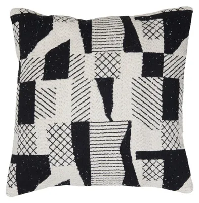 Produktbild von Dekokissen CESENA von Light & Living 45x45 cm Kissen Schwarz-Beige