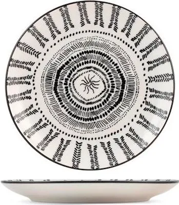 Zdjęcie produktu dla 18-częściowy serwis stołowy Voyage z dekorowanej porcelany.