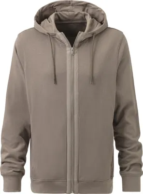 Produktbild von AUTHENTIC LE JOGGER Kapuzensweatjacke hellbraun Größe L