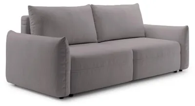 Image de Selsey Theolla – Canapé-lit 3 places en chenille avec coffre de rangement, gris-beige