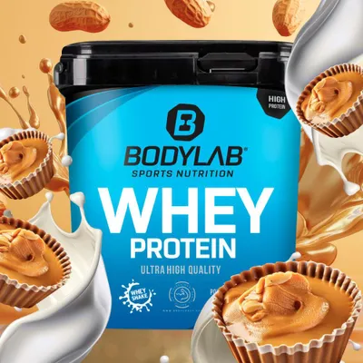 Produktbild von BODYLAB Whey Protein - 2000g - Peanutbutter Cup