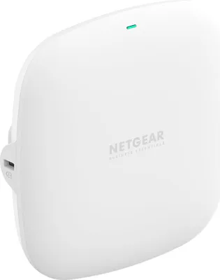 Produktbild von NETGEAR WAX210 - Accesspoint - AX1800, Dualband, PoE - 1GbE - Wi-Fi 6 - 2.4 GHz, 5 GHz - Wand- / Deckenmontage