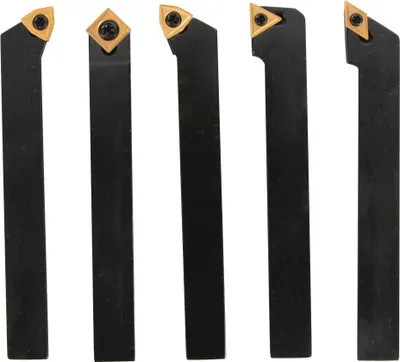 Zdjęcie produktu dla Zestaw narzędzi tokarskich Optimum HM 12 mm, 5-częściowy, 3441666