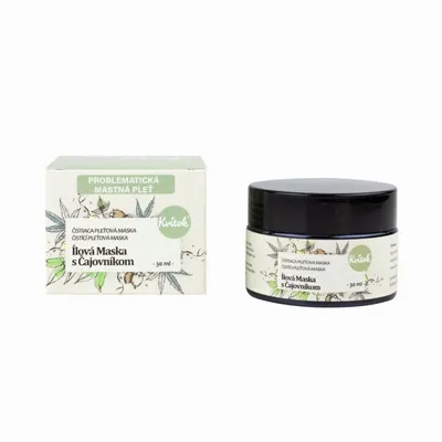 Obrázok produktu pre Čistiaca maska s čajovníkom BIO Kvitok - 30 ml