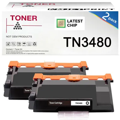 Toner TN3480 2er-Pack schwarz für Brother HL/MFC/DCP