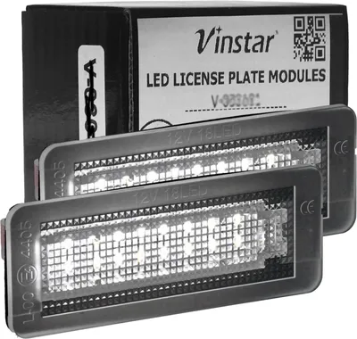 Produktbild von Vinstar LED Kennzeichenbeleuchtung E- CAN-Bus 18 LEDs je Modul 6000 Kelvin kompatibel mit SMART Fortwo 451