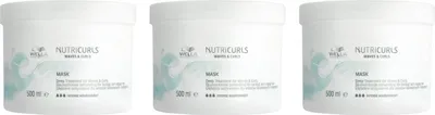 Produktbild von Wella Nutricurls Intensiv Maske für welliges Haar und Locken 3 x 500 ml Set