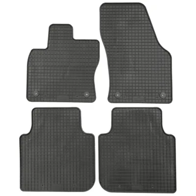 Produktbild von für Seat Tarraco ab 02/2019 Passform Fußmatten PETEX Gummimatten 4-teilig schwarz Allwettermatten Gummifußmatten