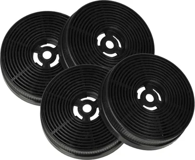 Produktbild von vhbw 4x Aktivkohlefilter kompatibel mit PKM 9039Y, S22-60 BBPY, YUNA SIVA Dunstabzugshaube