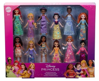 Immagine prodotto di Disney Princess JGG66, bambola alla moda, per bambine, dai 3 anni, adatta a bambini e bambine, 90 mm, 600 g