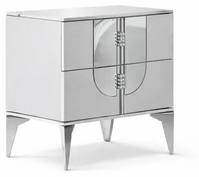 Image de Table de chevet compacte avec un espace de rangement pratique