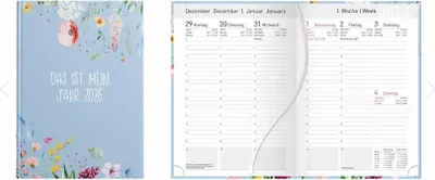 Produktbild von Idena Wochenkalender 2026 Mein Jahr DIN A5