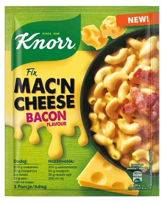 Zdjęcie produktu dla Knorr Makaron Ser i Boczek 33 g