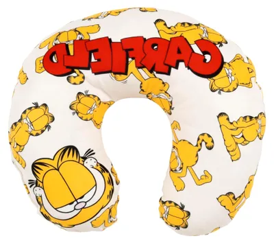 Produktbild von Garfield - Reise Nackenkissen bequemes Reisekissen Nackenhörnchen Auto Flugzeug Beige