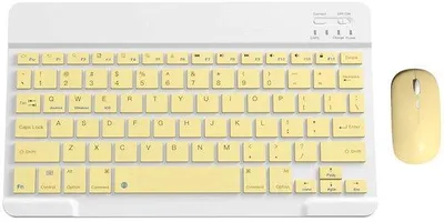 Obrázek produktu pro Přenosná, dobíjecí bezdrátová klávesnice pro zařízení s operačním systémem Android a Windows