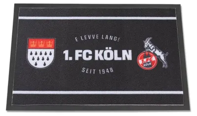 Produktbild von 1. FC Köln Fußmatte "E levve lang"