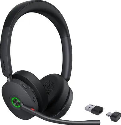 Produktbild von Yealink BH74 UC USB-C/A Headset, Kabellos, Büro/Callcenter, 162 g, Kopfhörer, Schwarz