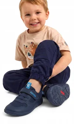 Obrázok produktu pre Reima 5400176A-6980 detské tmavomodré barefoot topánky