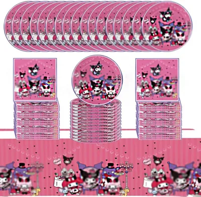Productafbeelding van Verjaardagsfeest set, verjaardagsdecoratie, verjaardagsbord, tafelkleed, servetten, geschikt voor 20 personen (ZS)