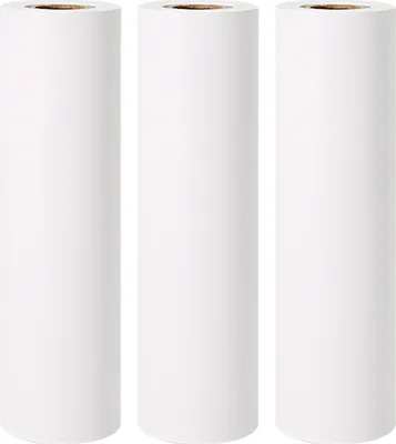 Produktbild von Poooli 110 * 30mm Weiß Nicht klebendes Thermopapierrolle BPA-freies langlebiges 10-Jahres-Papier für tragbaren Poooli L3-Thermodrucker, 3 Rollen