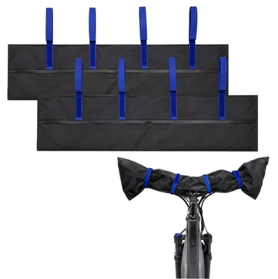 Produktbild von Lenkerschutzhülle Ebike Wasserdicht 2 Stück Transportschutz für Fahrradlenker 91x23cm Oxford-Gewebe