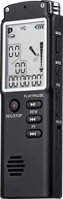 Obrázek produktu pro 32GB digitální diktafon Hlasový záznamník MP3 přehrávač 1536Kbps HD záznam Redukce šumu Duální kondenzátorový mikrofon 13h nepřetržité nahrávání s WAV MP3 přehrávačem Nahrávání telefonu pro schůzku Přednáška Rozhovor Třída