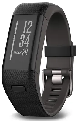Produktbild von Garmin vívosmart HR+, Aktivitäts-Trackerarmband, OLED, Wasserfest, Schwarz
