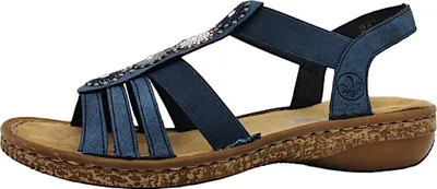 Immagine prodotto di Rieker sandalo donna blu, Colore:blu, Taglia UE:41