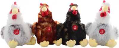 Obrázok produktu pre Zvuk plyšovej sliepky/ kohúta 22 cm