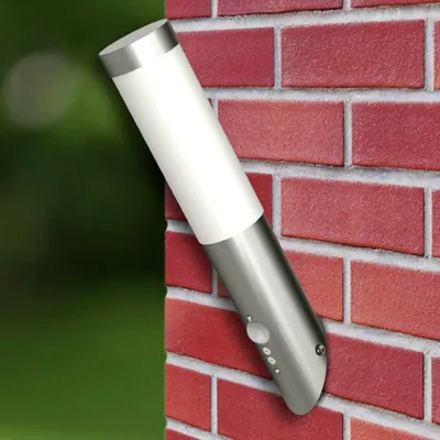 Image de vidaXL Lampes de jardin 2 appliques murales avec détecteur de mouvement
