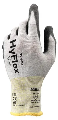 Produktbild von ANSELL Handschuh 11-624 Hyflex, hoher Schutz, Elasthan, Nylon, Dyneema, für Montage und scharfkantige Objekte