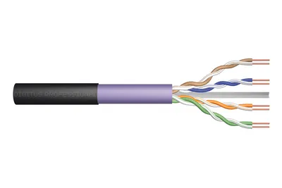 Immagine prodotto di Digitus DK-1613-VH-5-OD DIGITUS CAT.6 U/UTP Erdkabel, 500 m, simplex, PE, 500m,grau