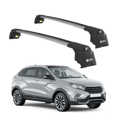 Obrázok produktu pre TURTLE STREŠNÝ NOSIČ AIR-2 , Silver LADA XRAY ALL 2015 - 2024 (SUV)